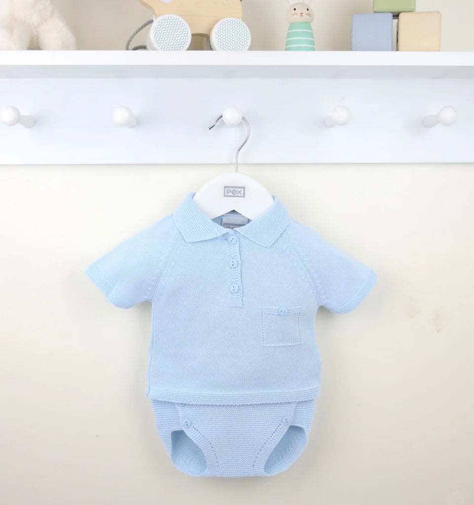 Bradley Pants Suit Blue