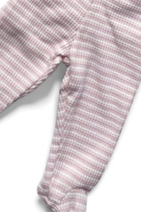 Candyfloss Stripe Ruffle Co-Ord Set - Baby Girl 3 Piece Outfit