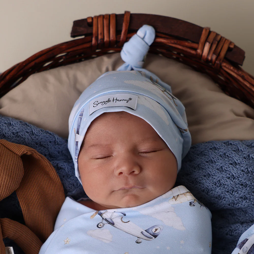 Taking Flight Organic Knotted Beanie