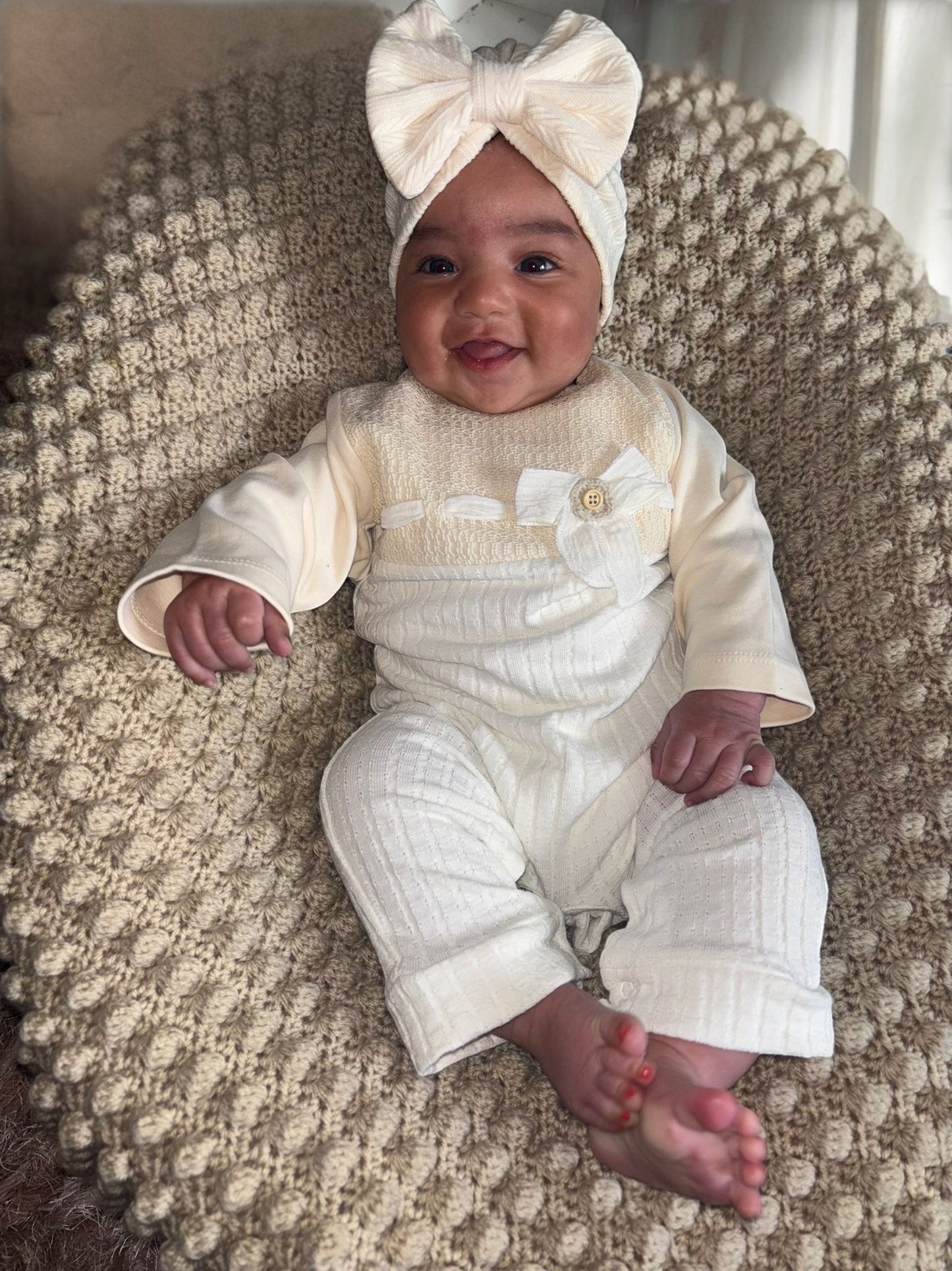 Eleanor Ribbon Onesie
