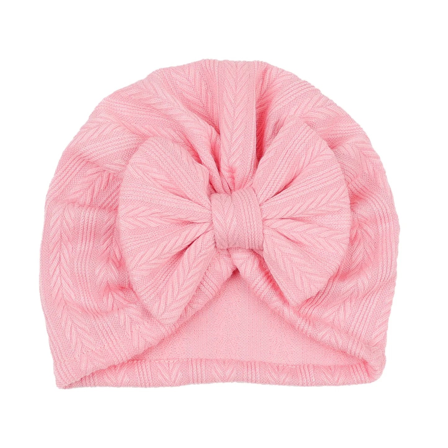 Pink turban hat