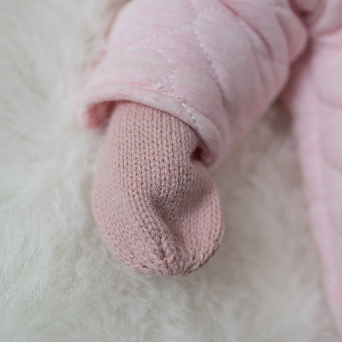 Little Hedgehog & Toadstool Hat and Mittens Set | 0–12 Months