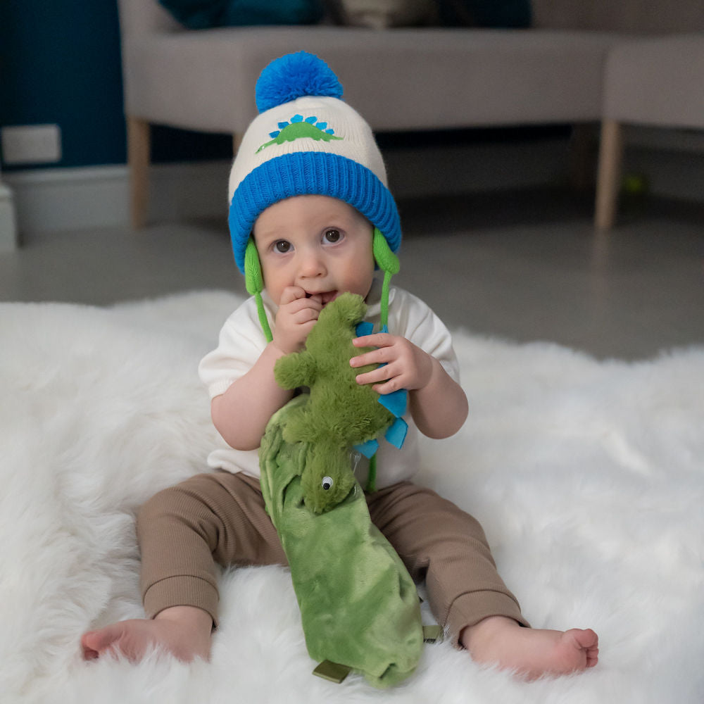 Little Dino Hat and Mittens Set | 0-12 Months