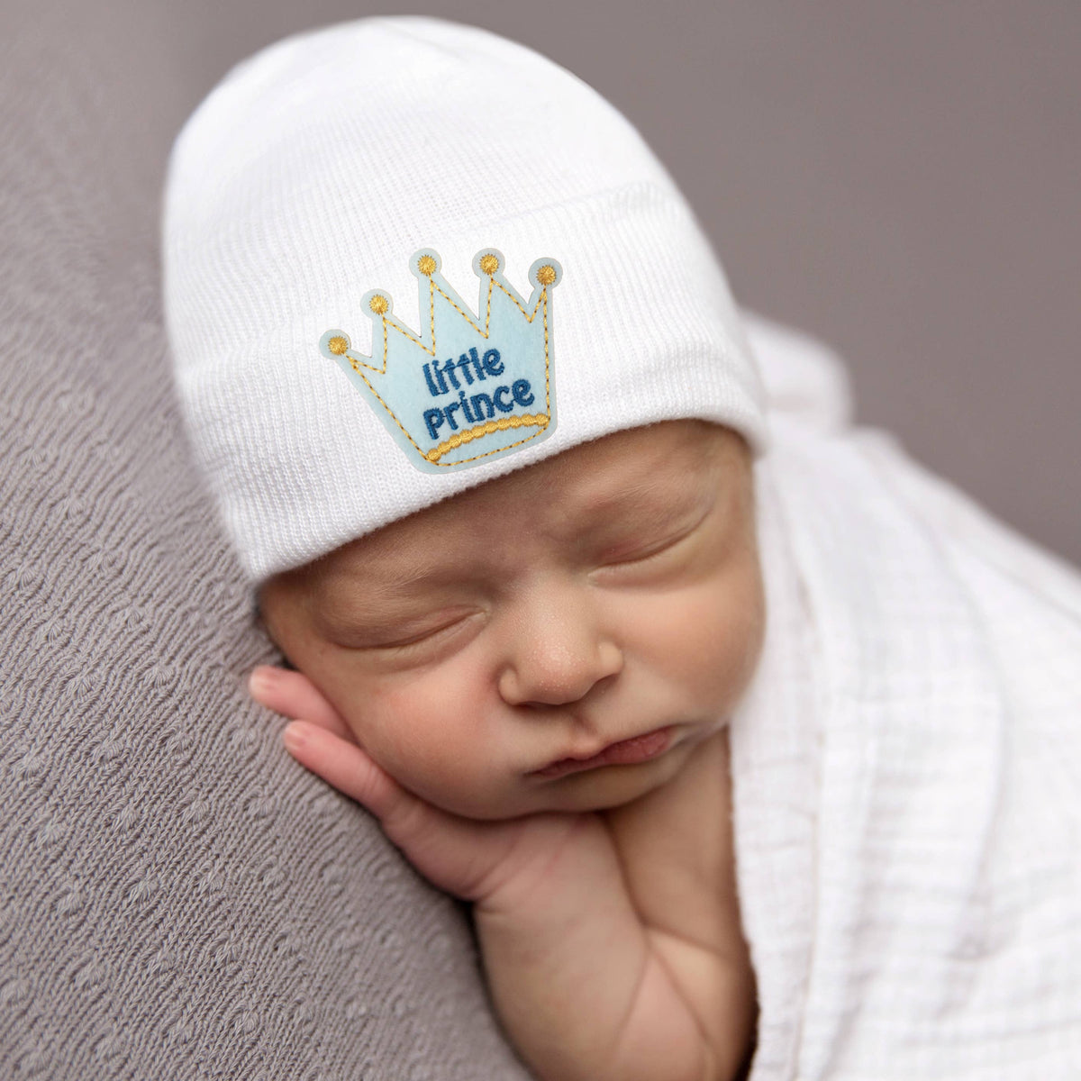 Little Prince Newborn Hospital Hat