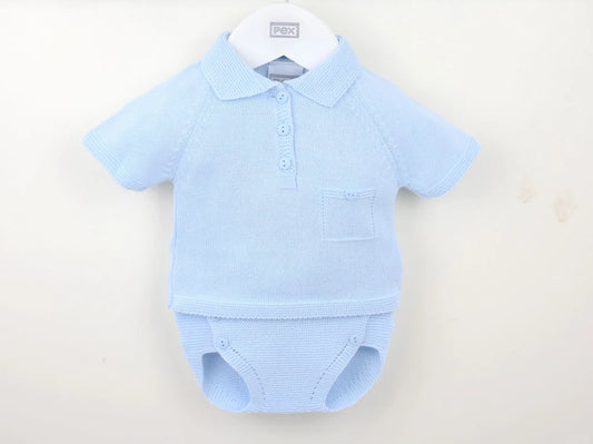 Bradley Pants Suit Blue