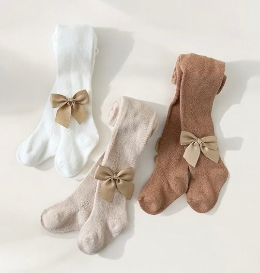Selection of baby girls tights
