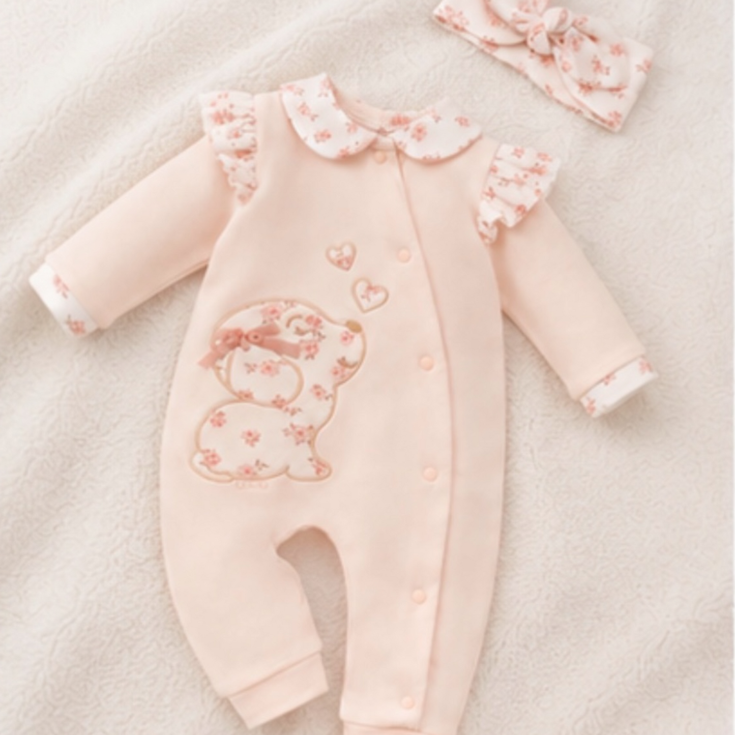 Puppy Kisses Romper set