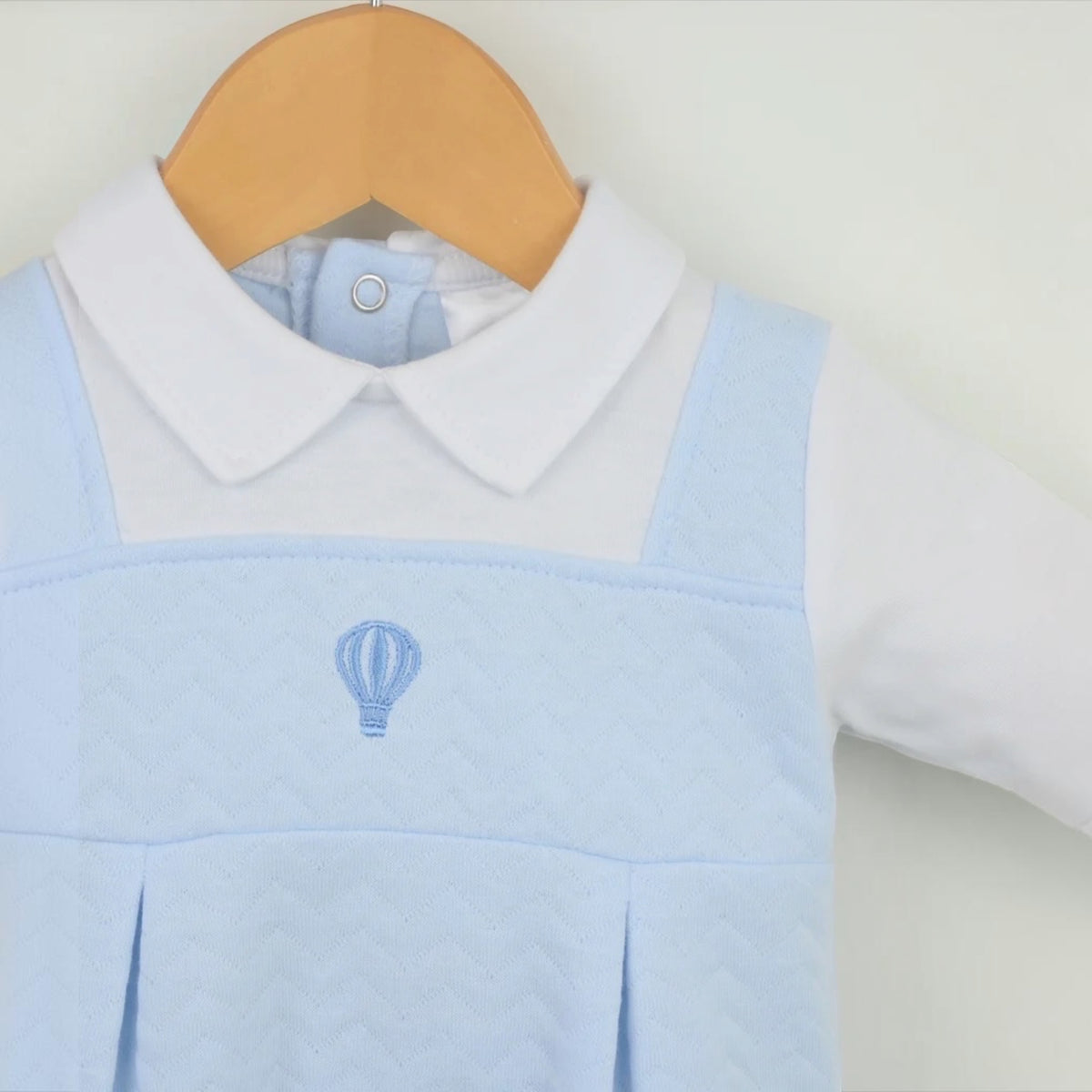 Theo Embroidered Sleepsuit
