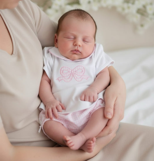 Gingham Bow Outfit