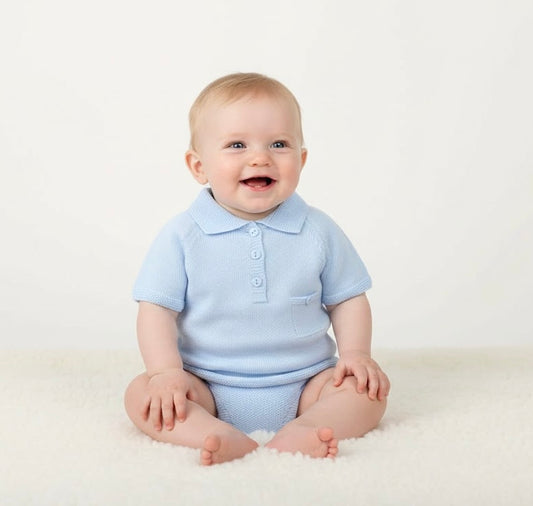 Bradley Pants Suit Blue