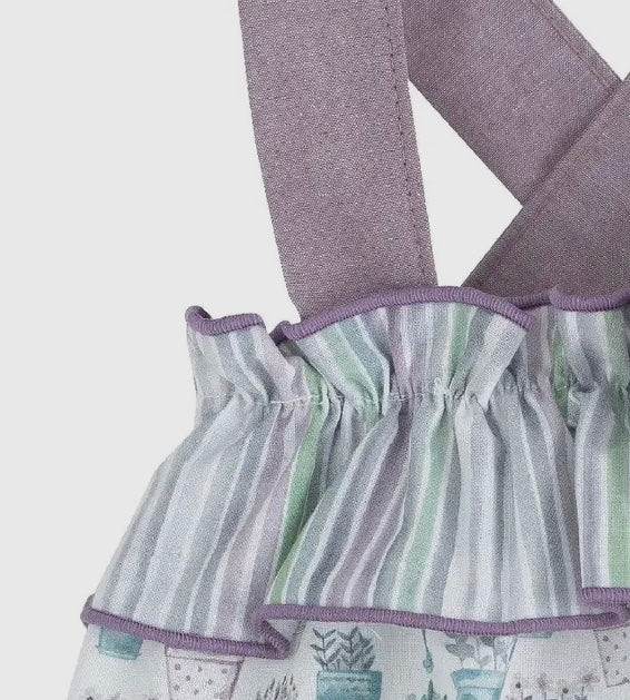 Secret Garden Pinafore Romper