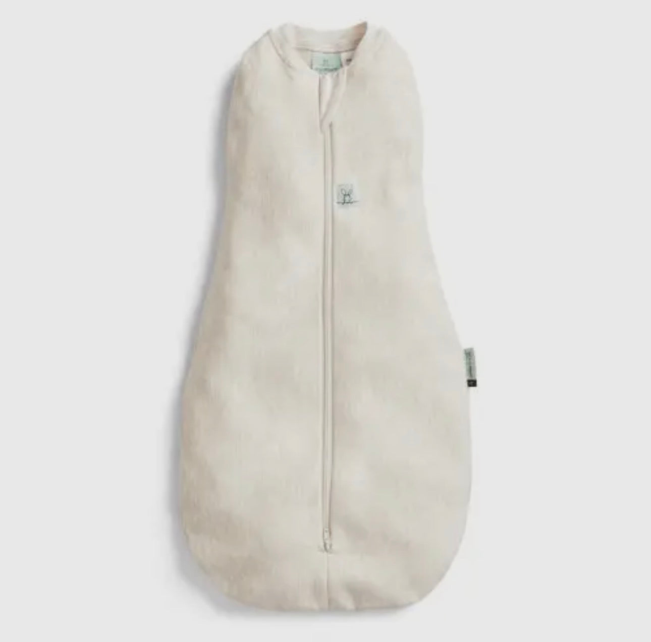 Ergopouch - Organic All Year Cocoon Swaddle  Sleeping Bag - Oatmeal - 1.0 Tog