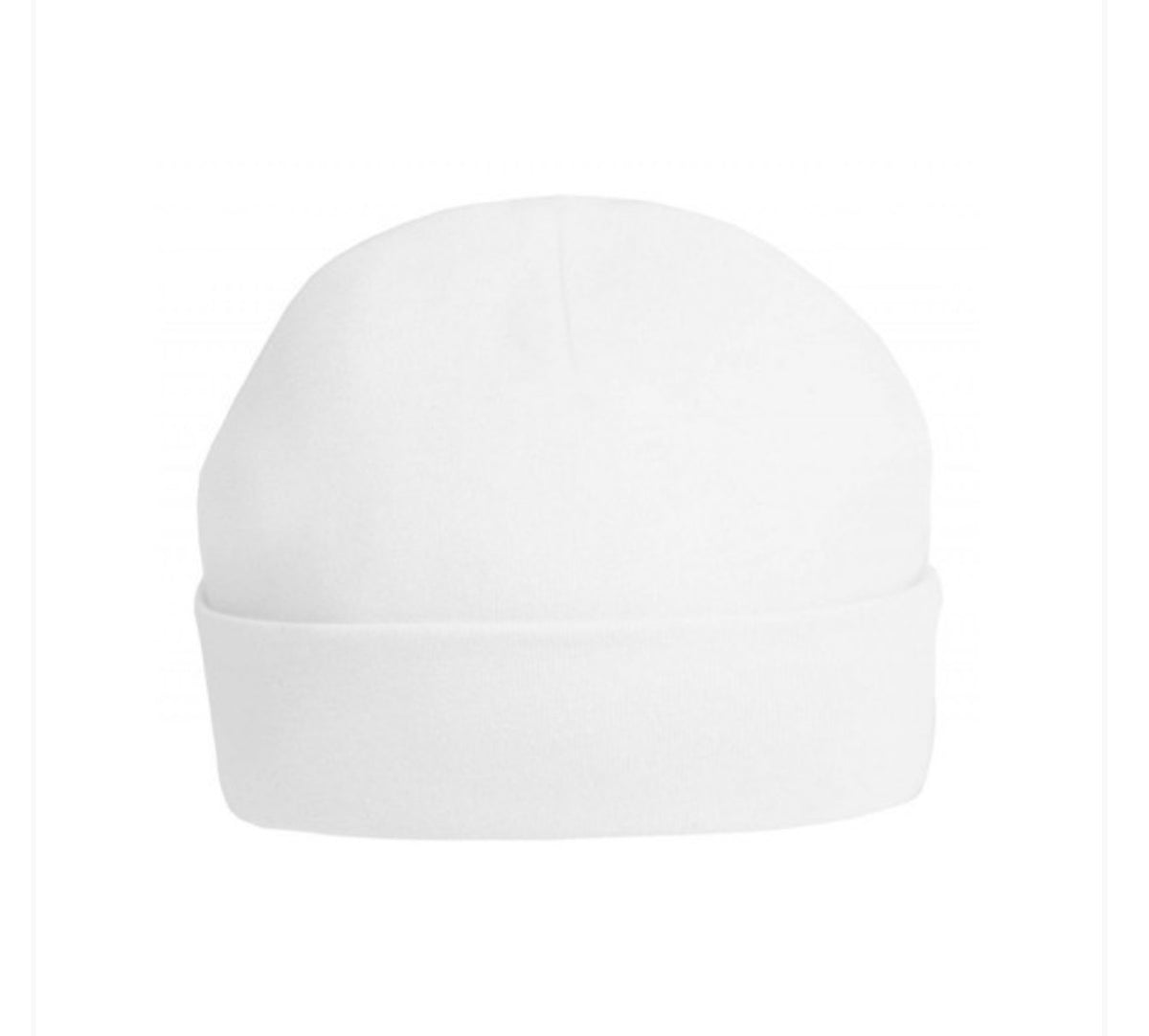 White Baby Beanie