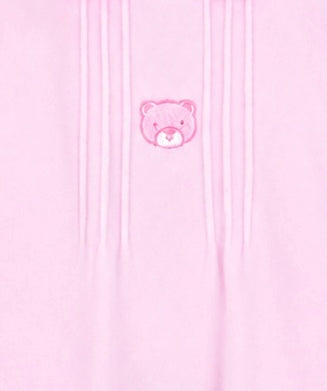 Bear Sleepsuit - Pink