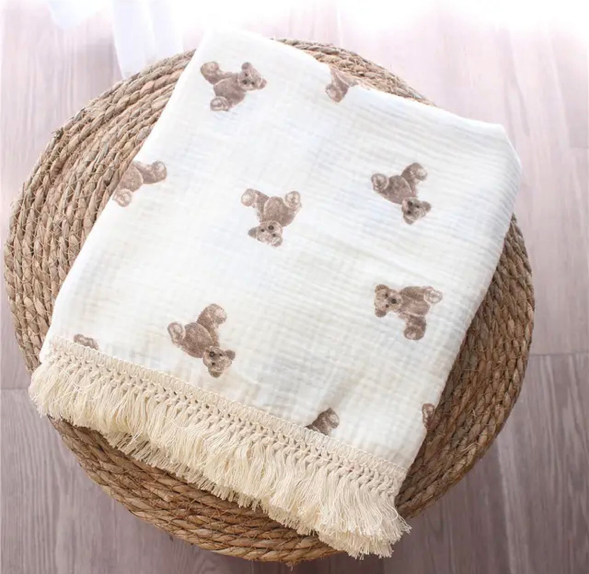 Pram & Cuddle Teddy Newborn Gift Set