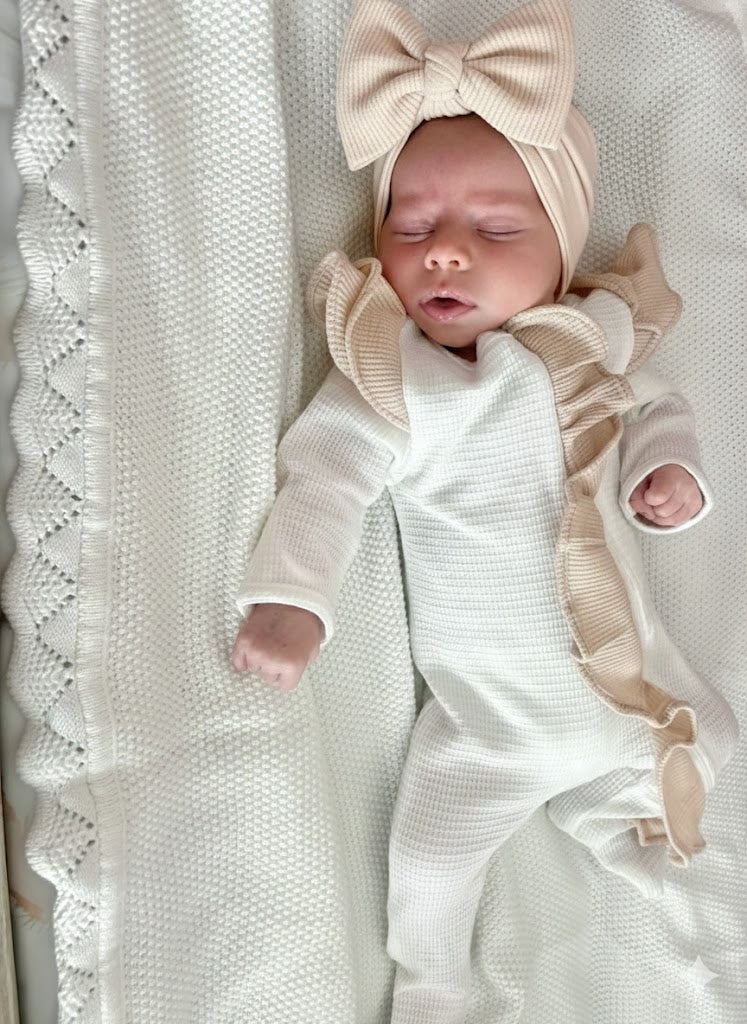 Vanilla & Coffee Ruffle Set