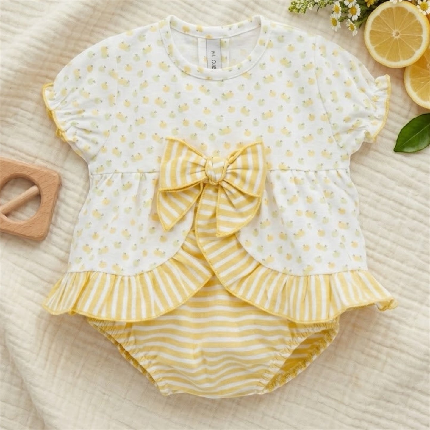 Sweet Citrus Frill Set