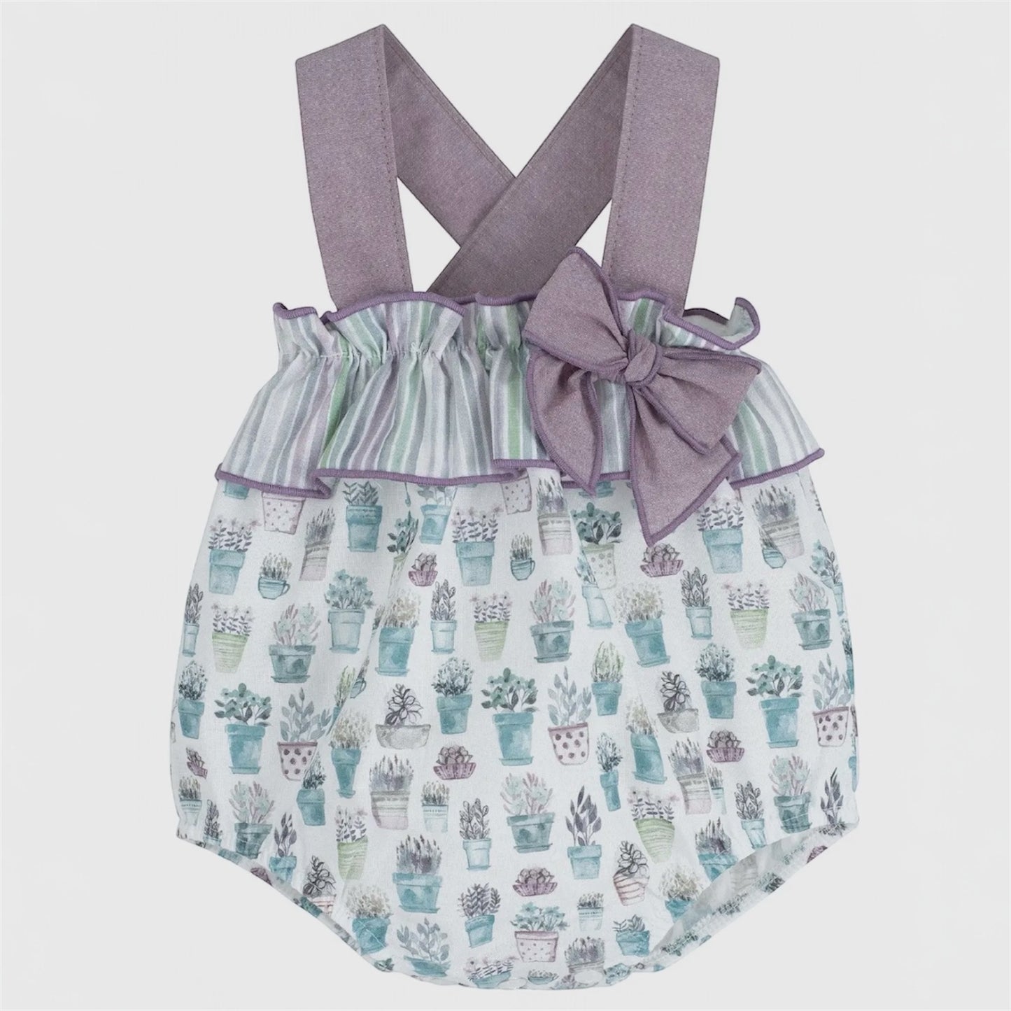 Secret Garden Pinafore Romper