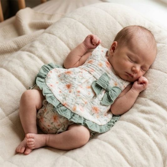 Sage Bloom Frill Set