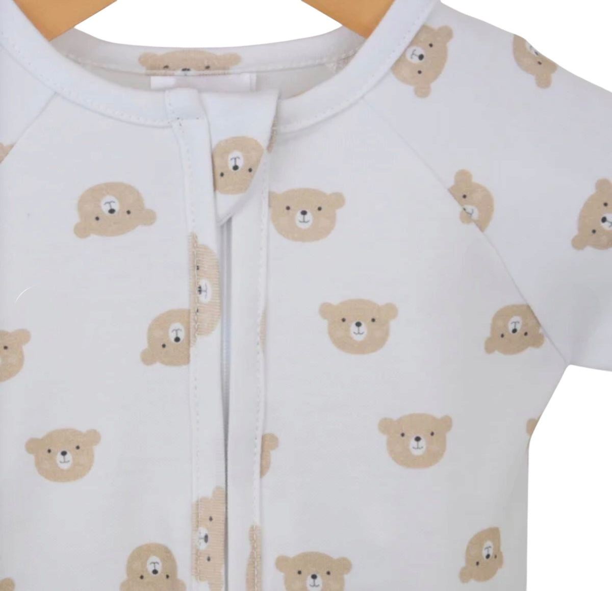 Little Teddy Zip Sleepsuit