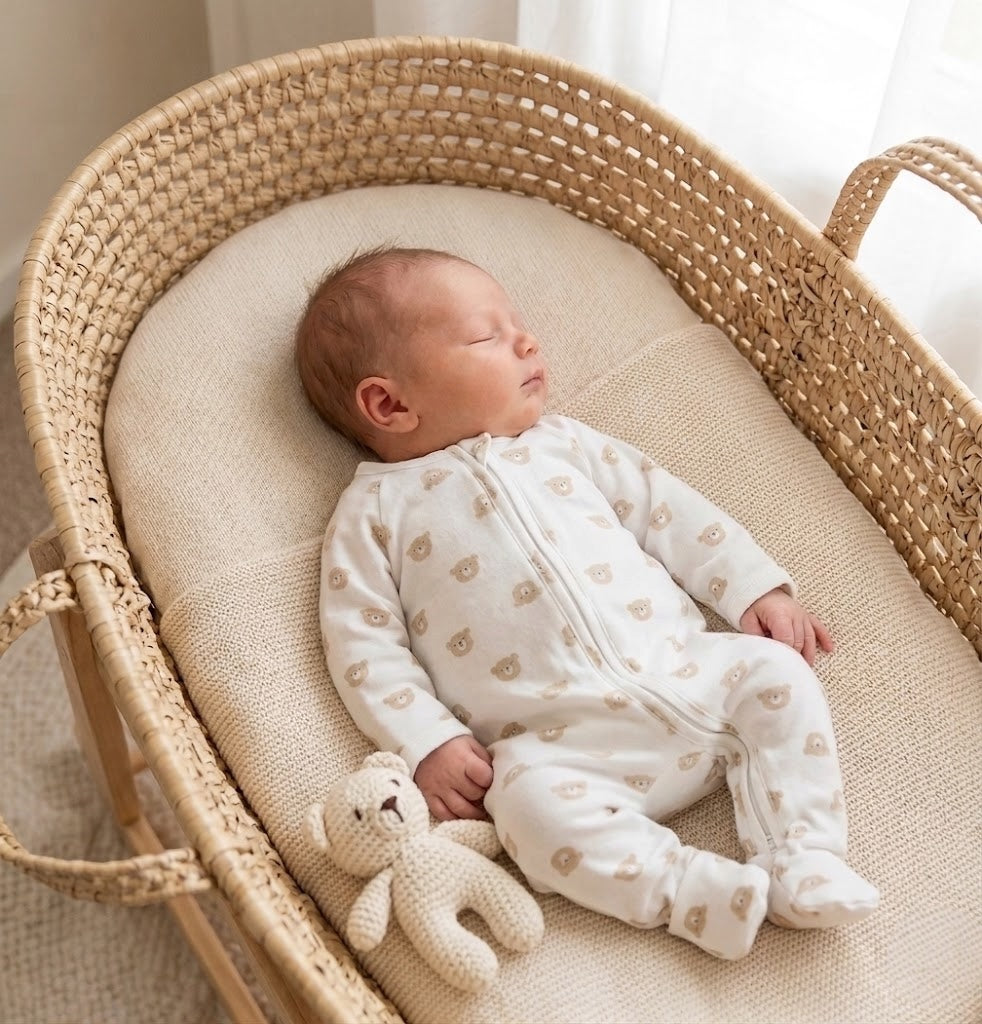 Little Teddy Zip Sleepsuit