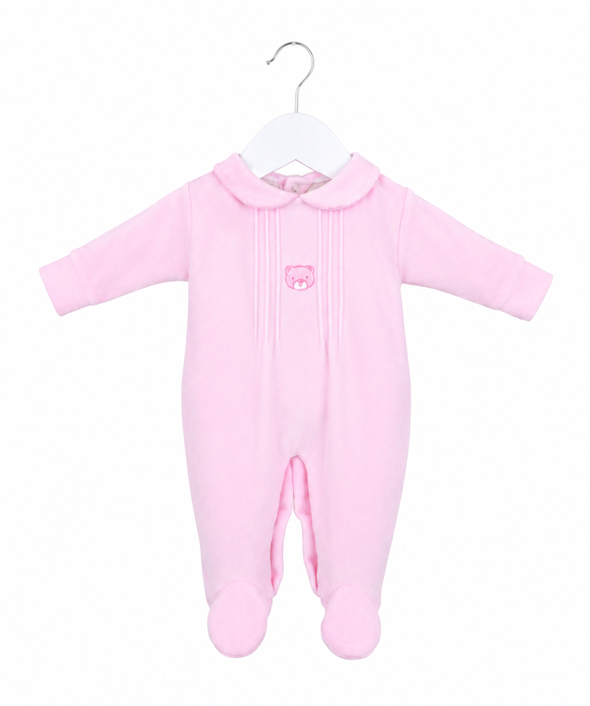 Bear Sleepsuit - Pink