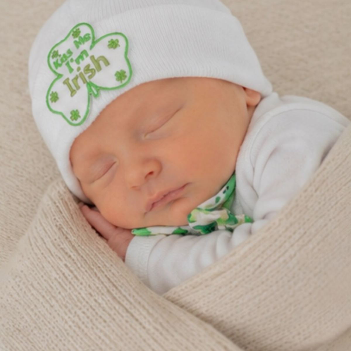 Kiss Me Clover Hospital Hat