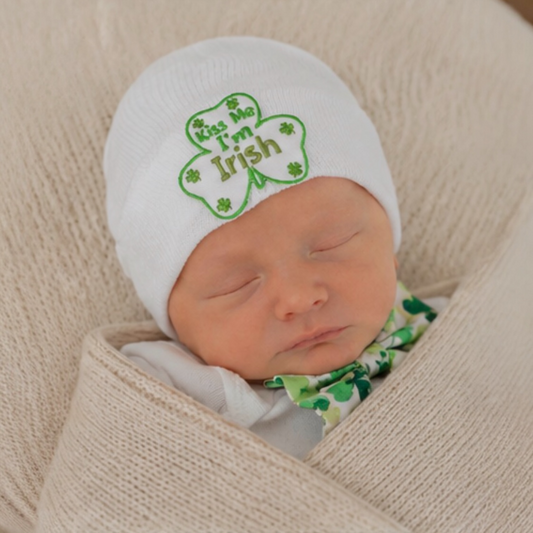 Kiss Me Clover Hospital Hat