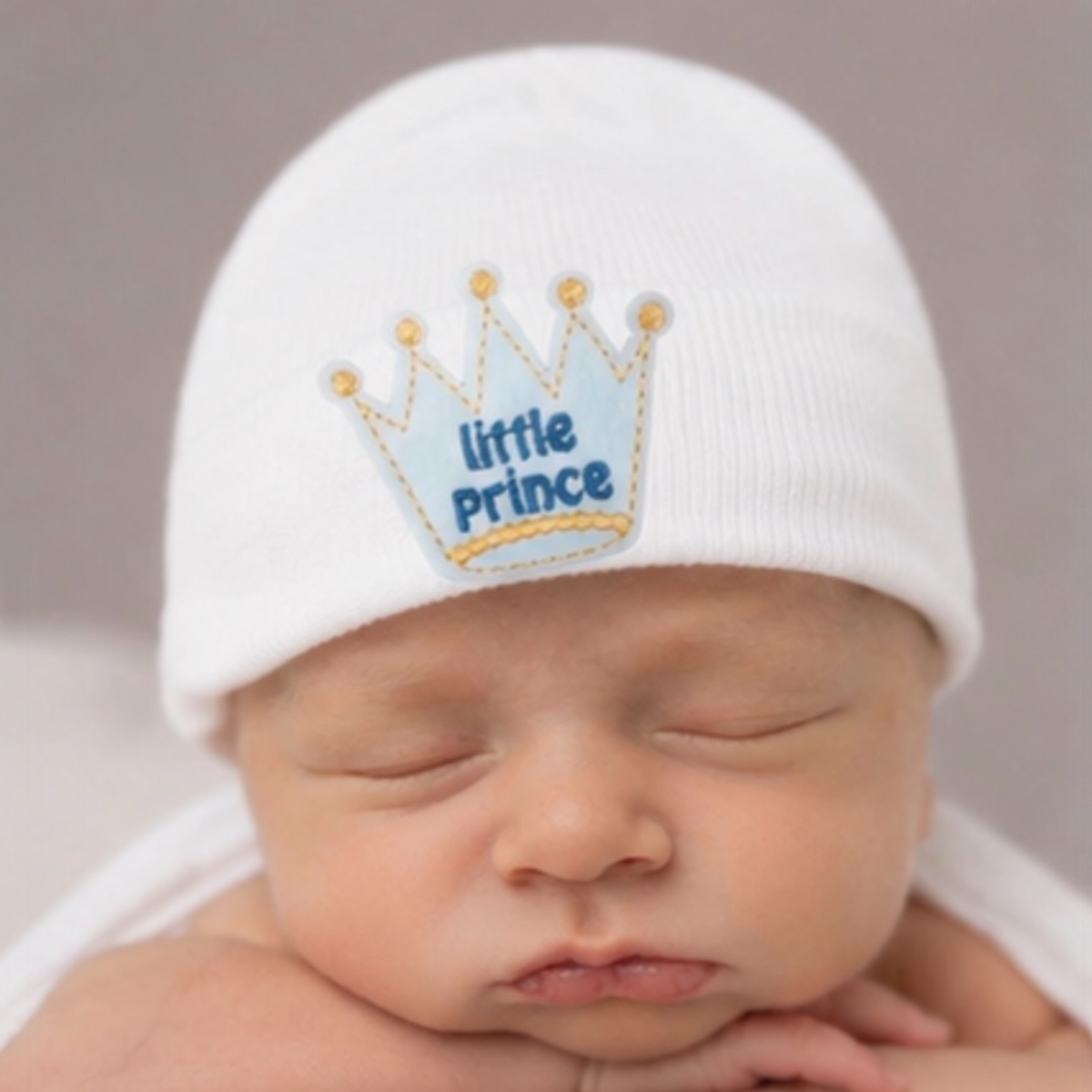Little Prince Newborn Hospital Hat