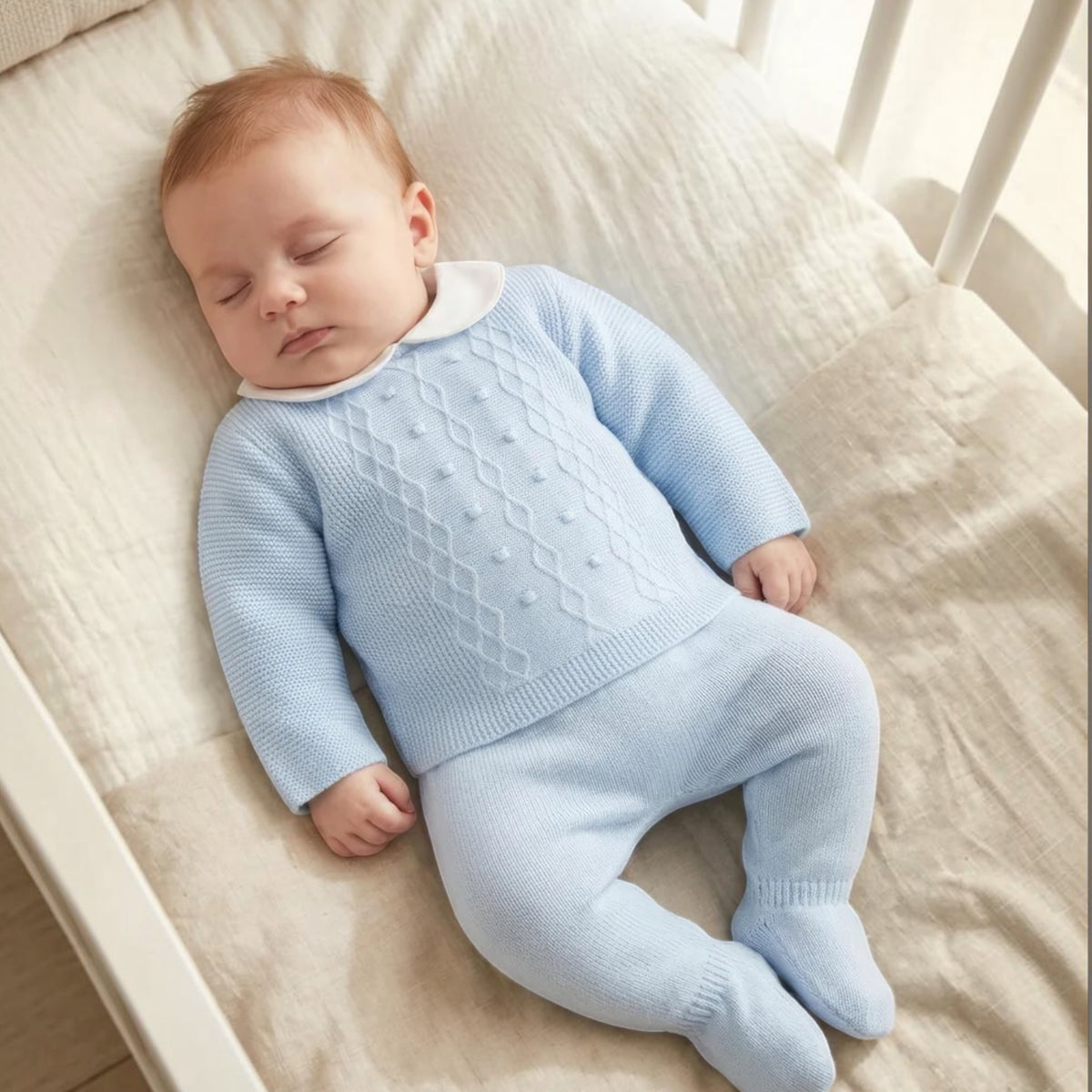 Albie Knitted Three-Piece Set