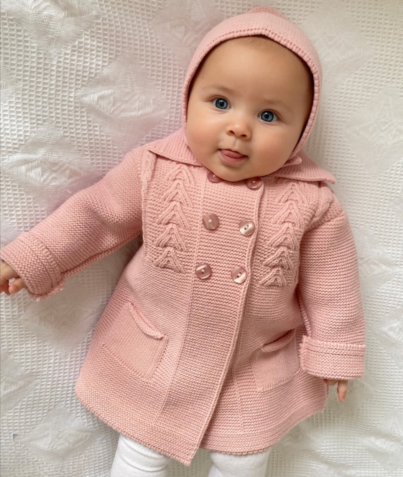 Annabelle Knit Coat & Bonnet