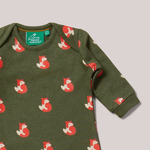 Little Fox Organic Romper Playsuit