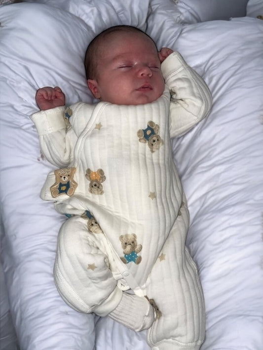 Teddy and star romper