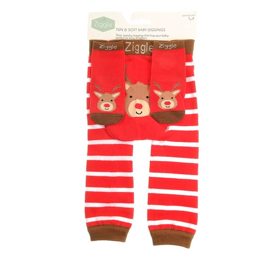 Reindeer Leggings & Socks Set