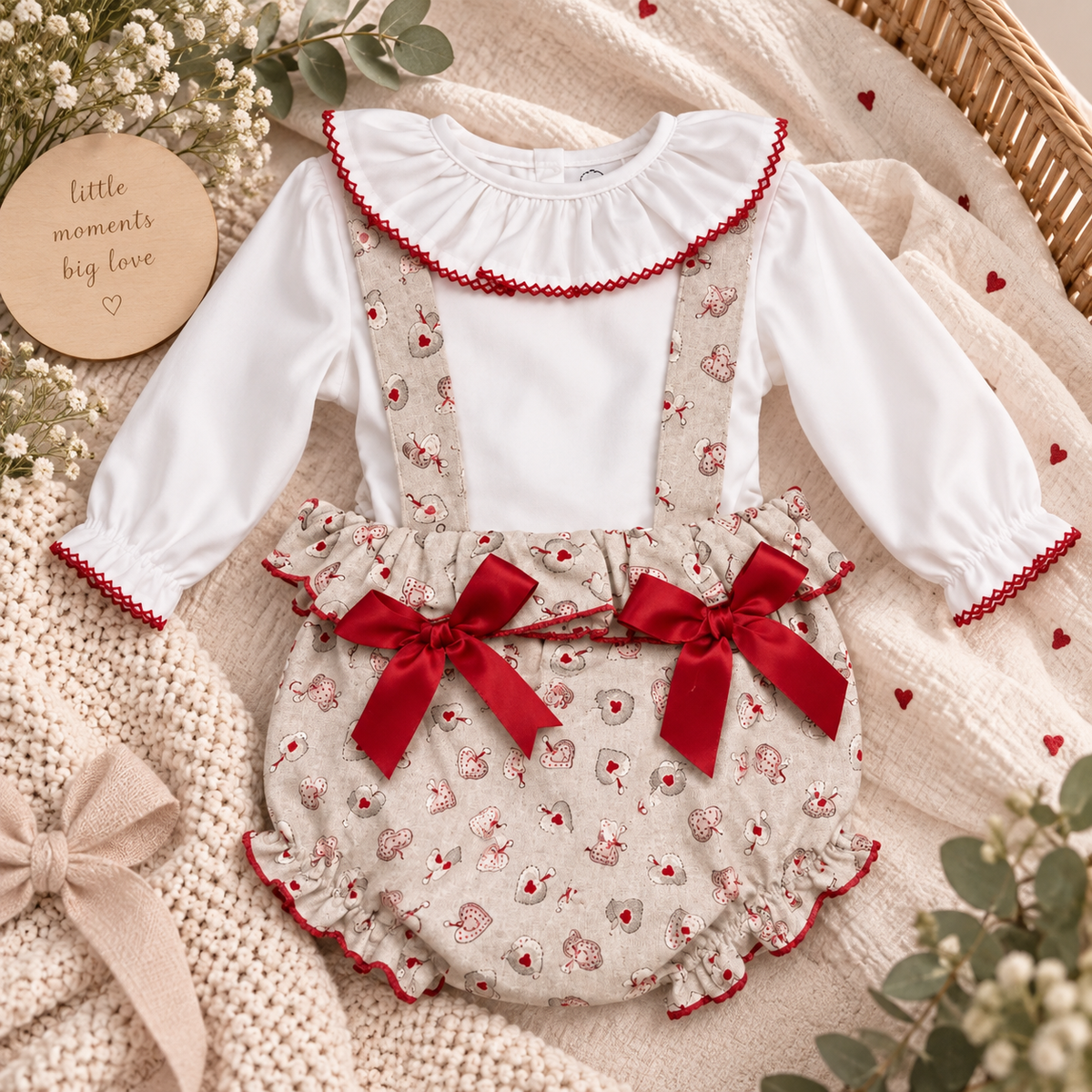 Ruby Bow Set