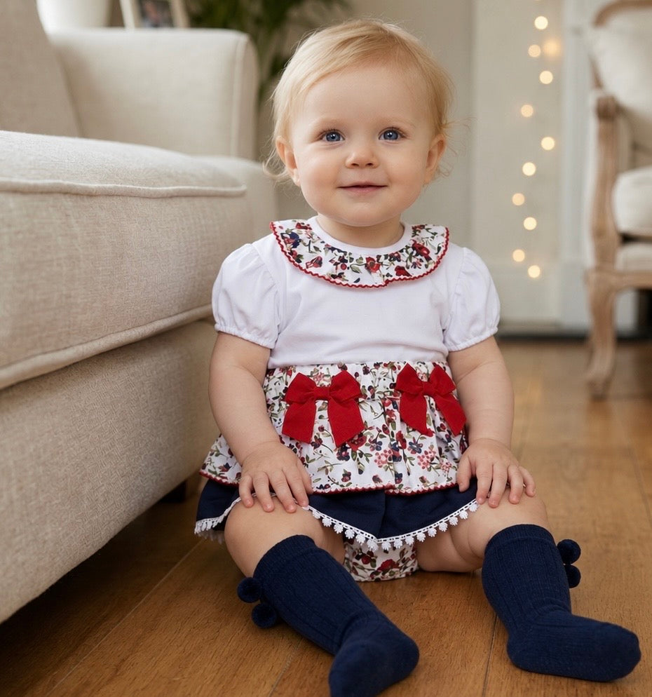 Scarlet Bloomer Dress