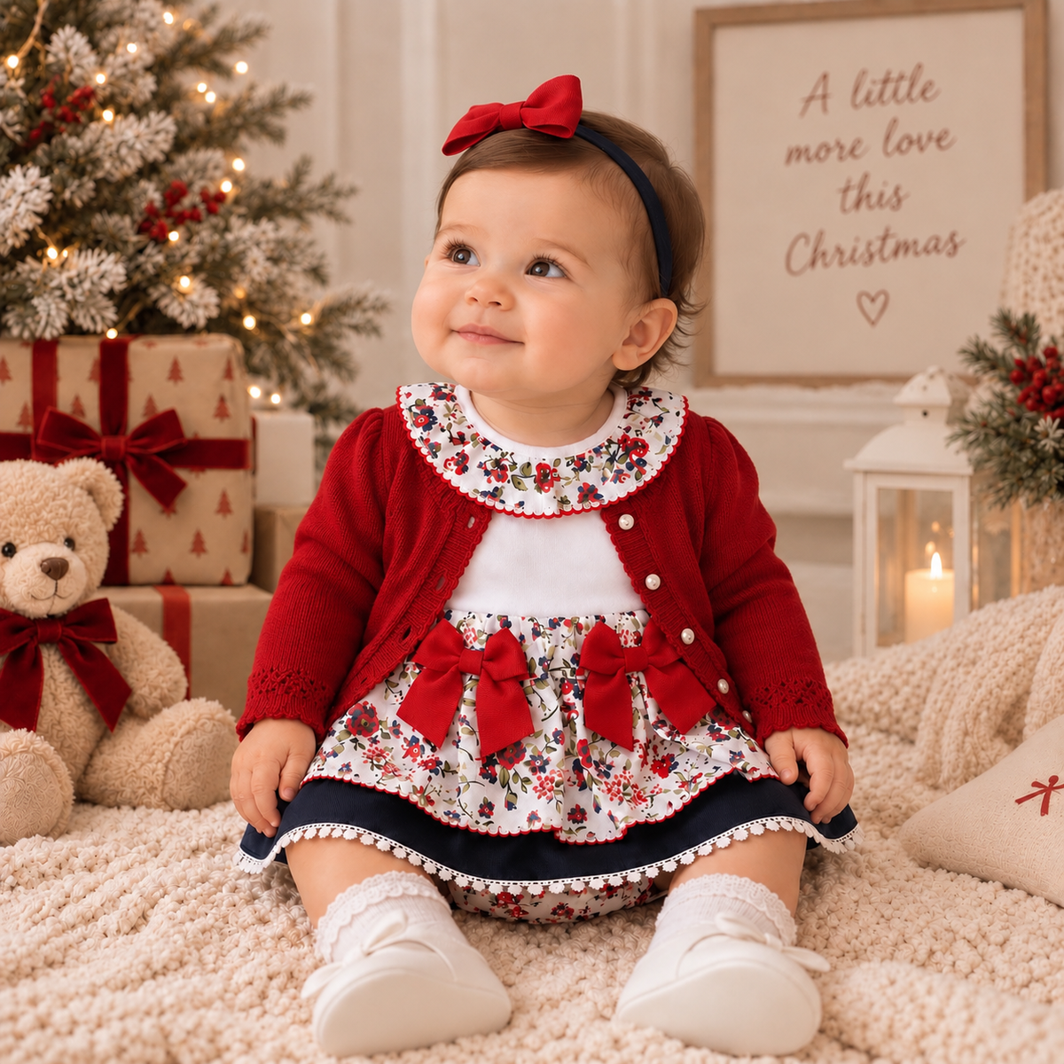 Scarlet Bloomer Dress