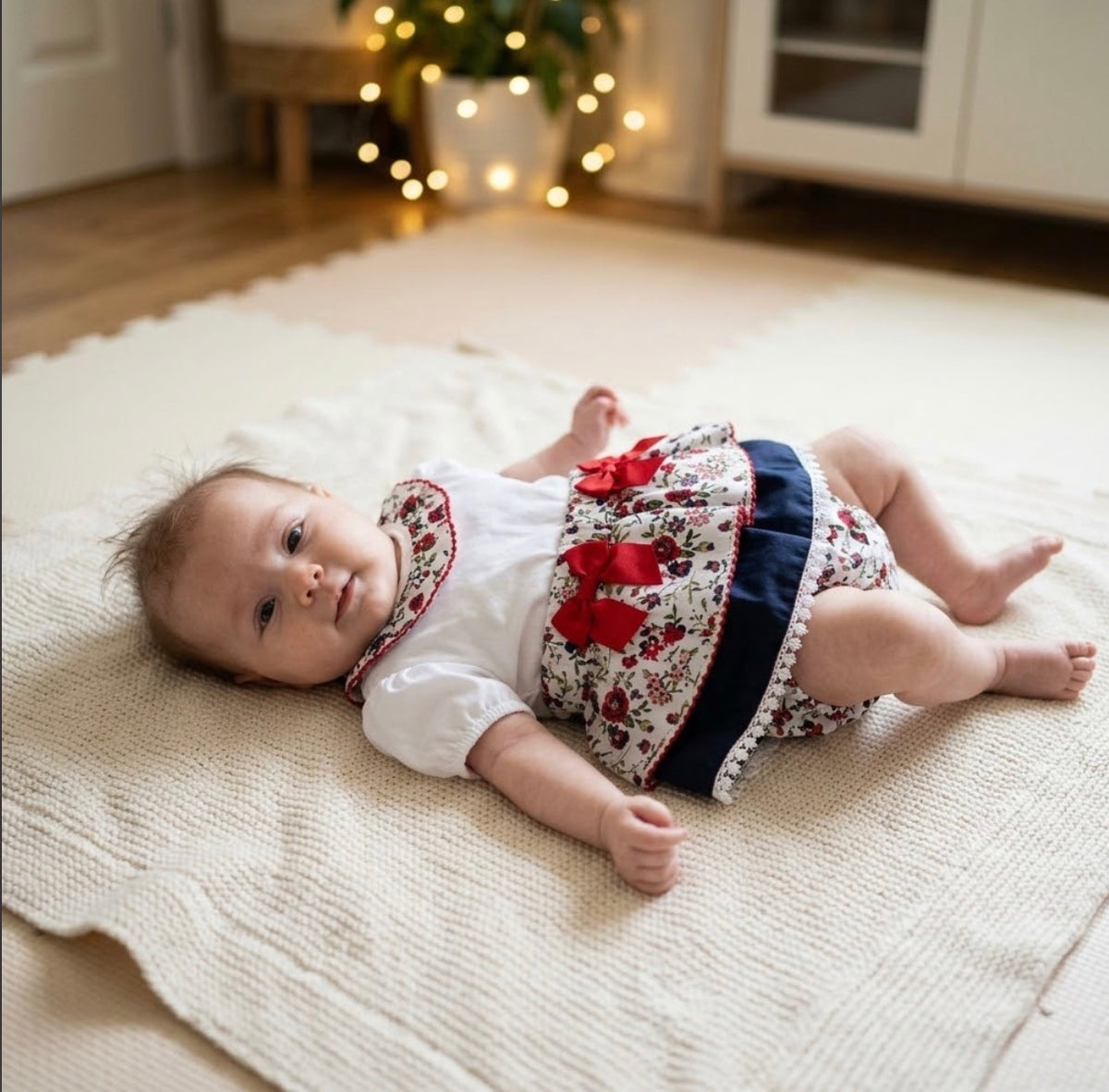 Scarlet Bloomer Dress