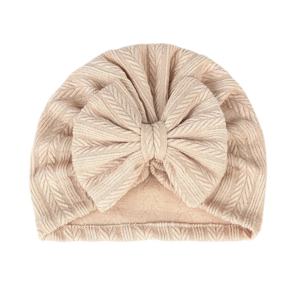 Khaki turban hat 