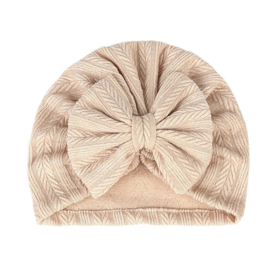 Khaki turban hat 