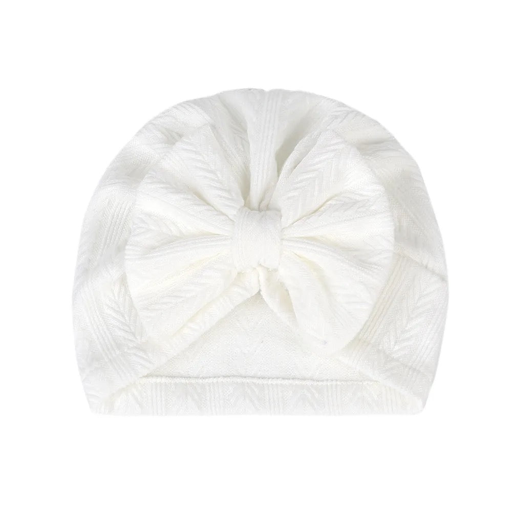 White turban hat 