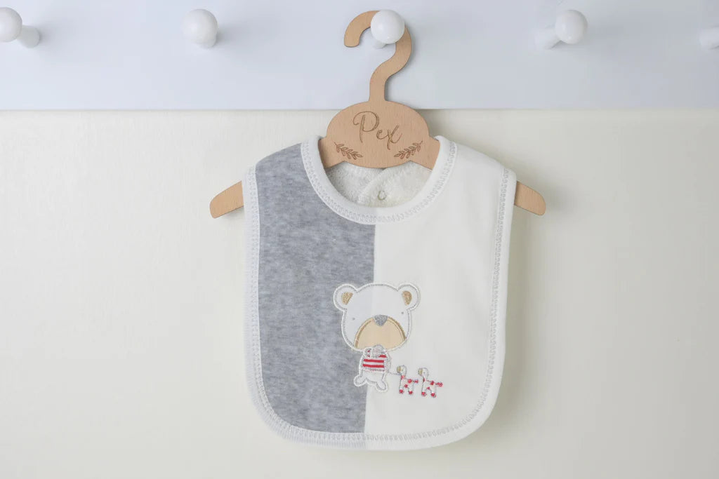 Playtime Hooded Towel and Bib Set