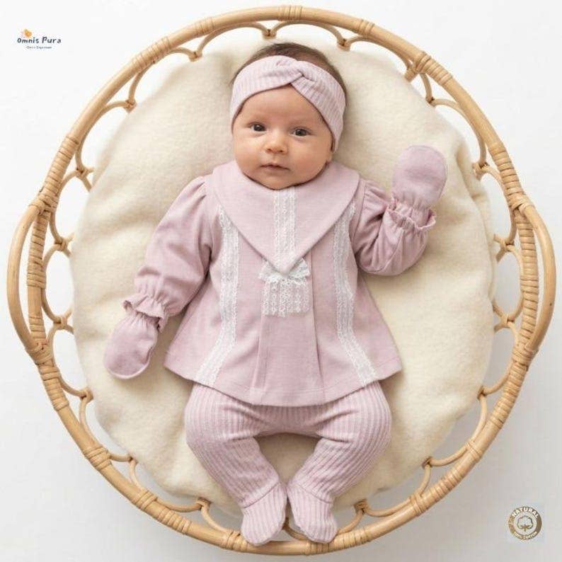 Elodie Vintage Lace 5-Piece Set