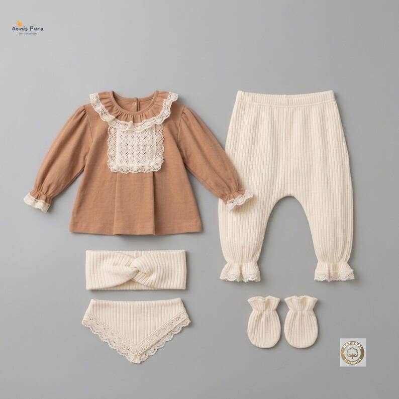 Arabella Organic Lace 5-Piece Set
